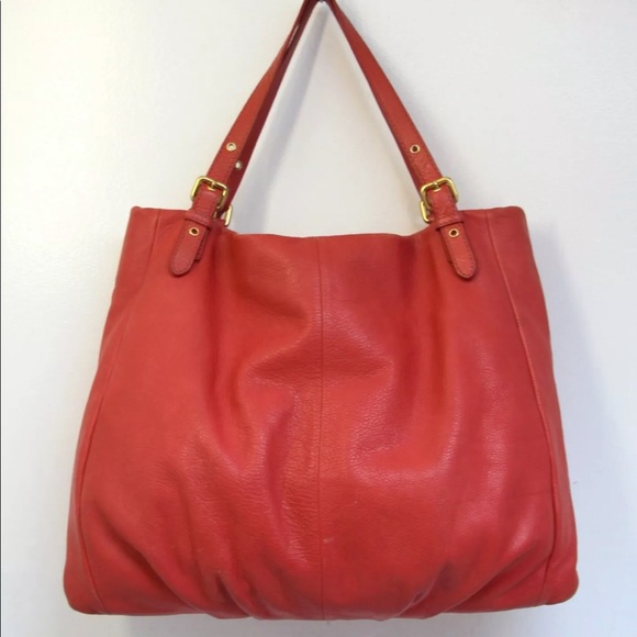MARC BY MARC JACOBS BRIGHT RED TOTE LARGE - Picture 4 of 7